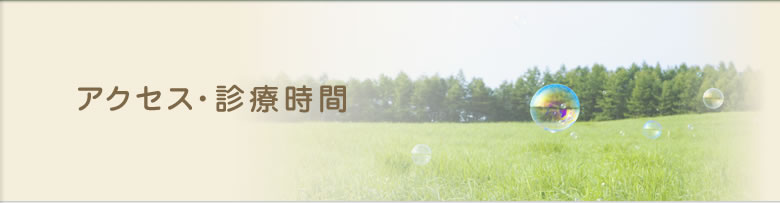 アクセス・診療時間